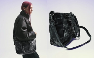 Сумка через плечо с заклепками- Заказать в России