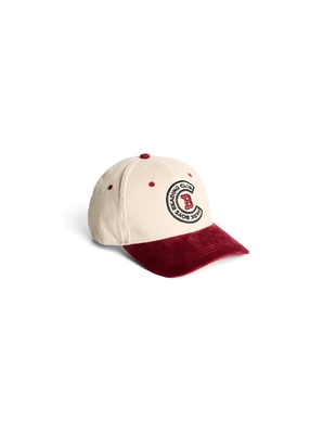 Вельветовая кепка с вышивкой- Заказать в России