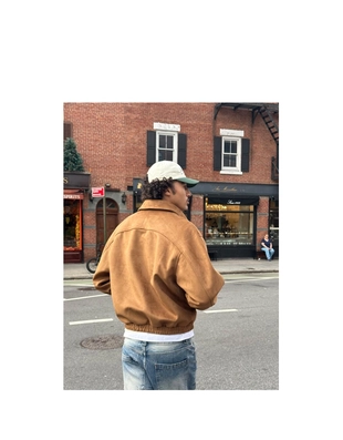 Куртка из искусственной замши- Заказать в России