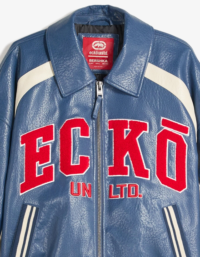 Ecko unltd куртка эффектом кожи