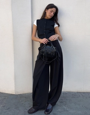 Трикотажный жилет на пуговицах- Заказать в России