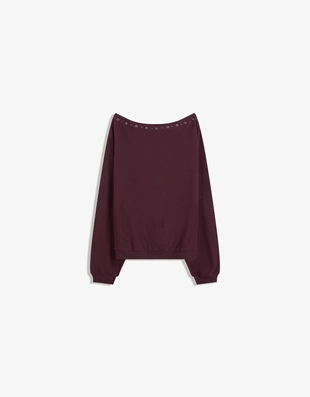 Свитер с заклепками- Заказать в России