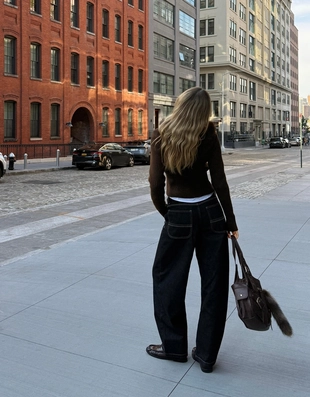 Вязаный кардиган на молнии с капюшоном из искусственного меха- Заказать в России