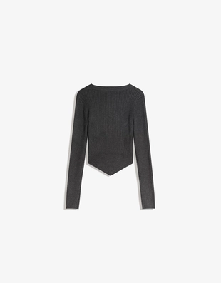 Кардиган в рубчик- Заказать в России