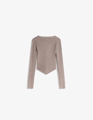 Кардиган в рубчик- Заказать в России