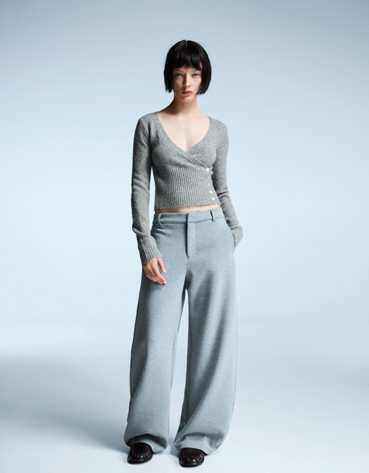 Кардиган на пуговицах