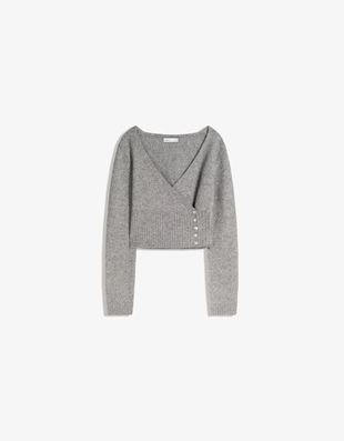 Кардиган на пуговицах- Заказать в России