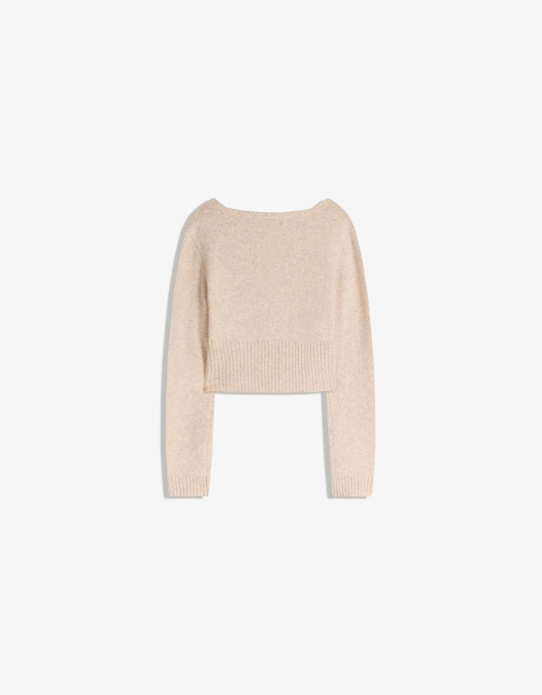 Кардиган на пуговицах