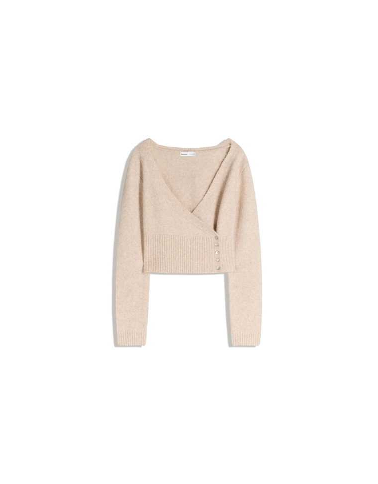 Кардиган на пуговицах