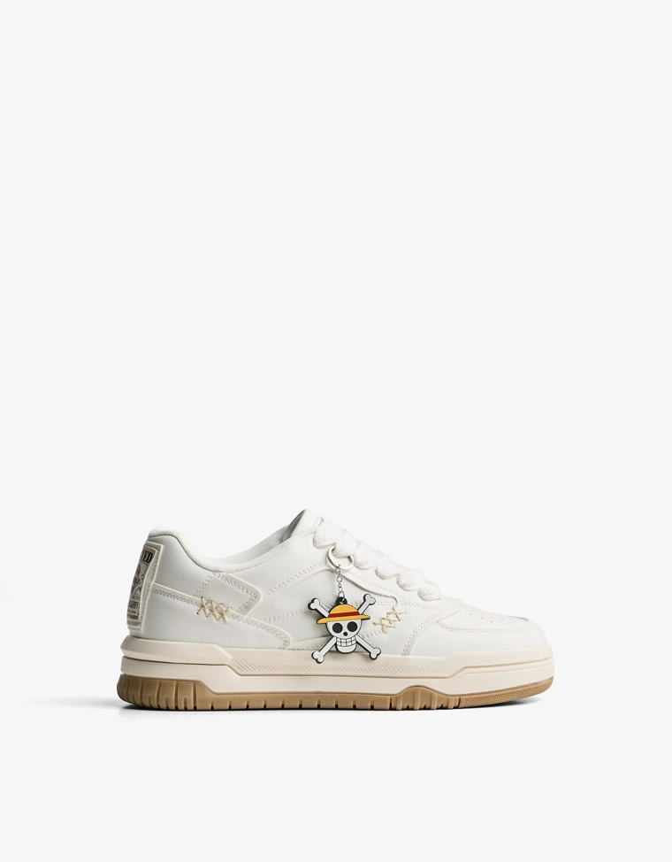 Скейтерские кеды One Piece с брелоком