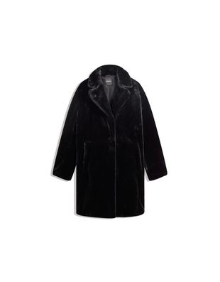 Пальто из искусственного меха- Заказать в России