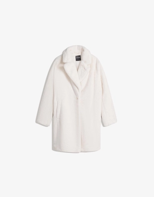 Пальто из искусственного меха- Заказать в России