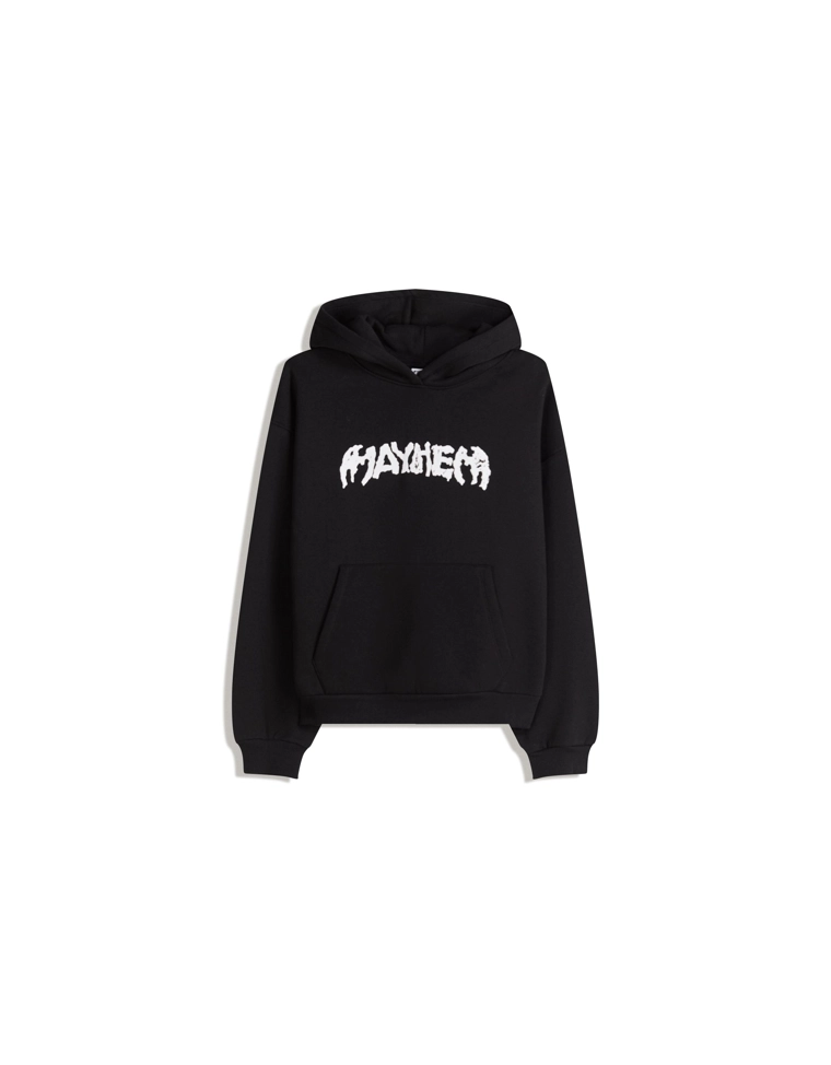 Худи Lady Gaga с капюшоном и принтом