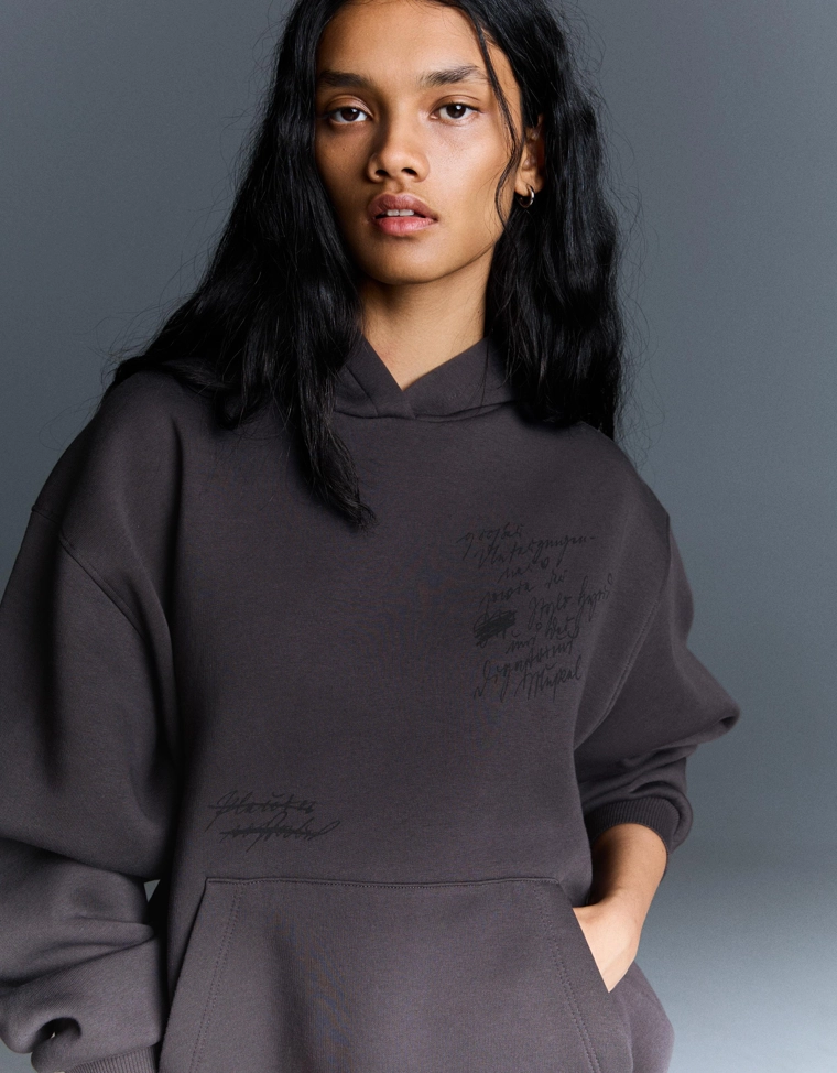 Худи «Франкенштейн» с принтом