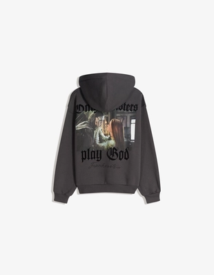 Худи «франкенштейн» с принтом- Заказать в России