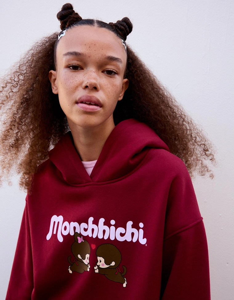 Худи Monchhichi с капюшоном