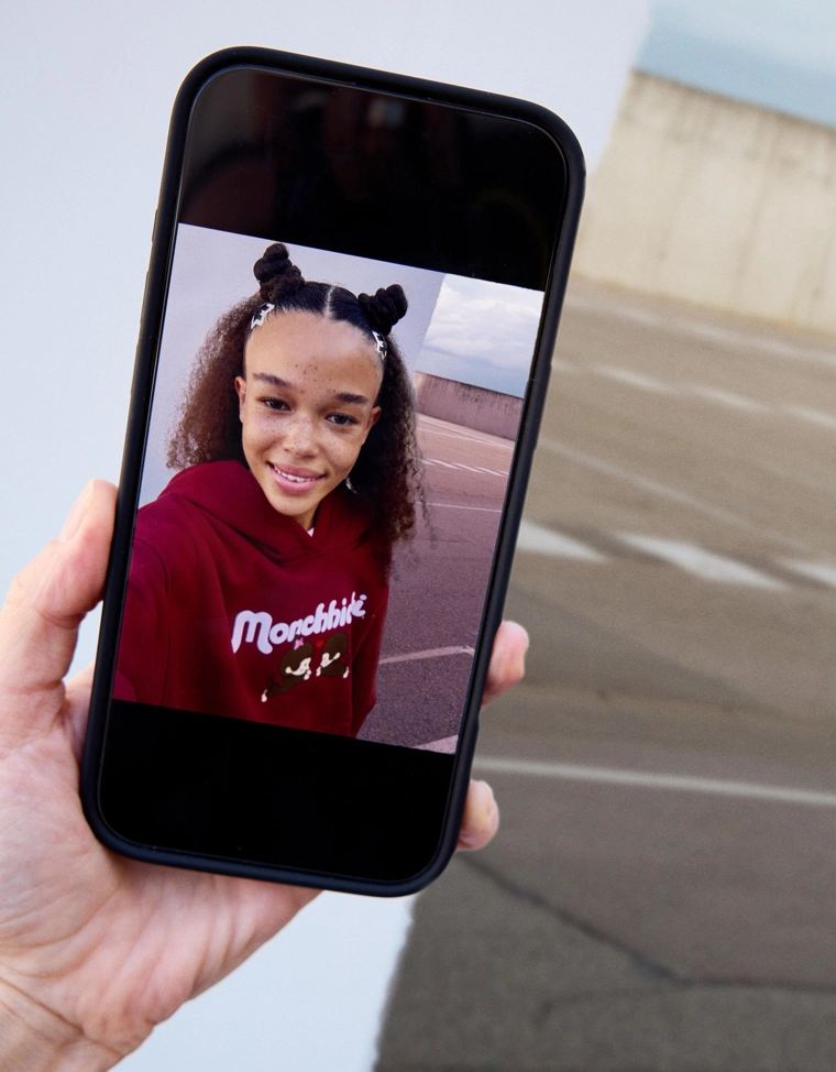 Худи Monchhichi с капюшоном