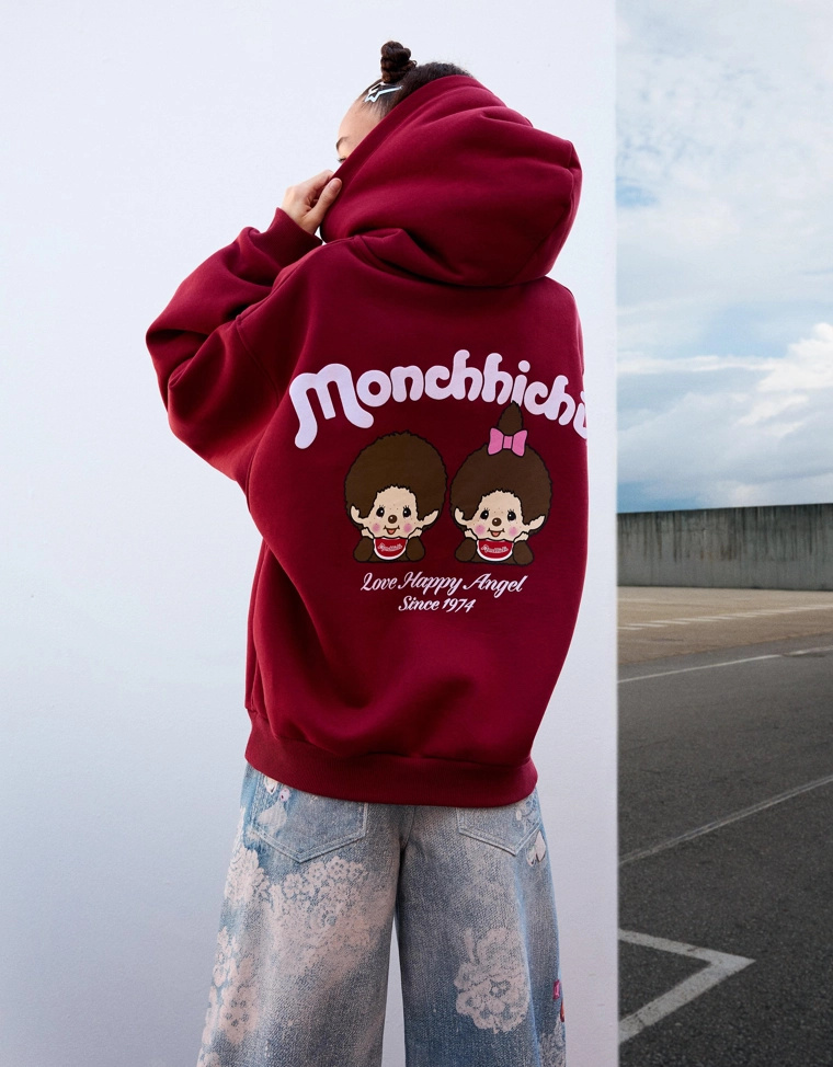 Худи Monchhichi с капюшоном