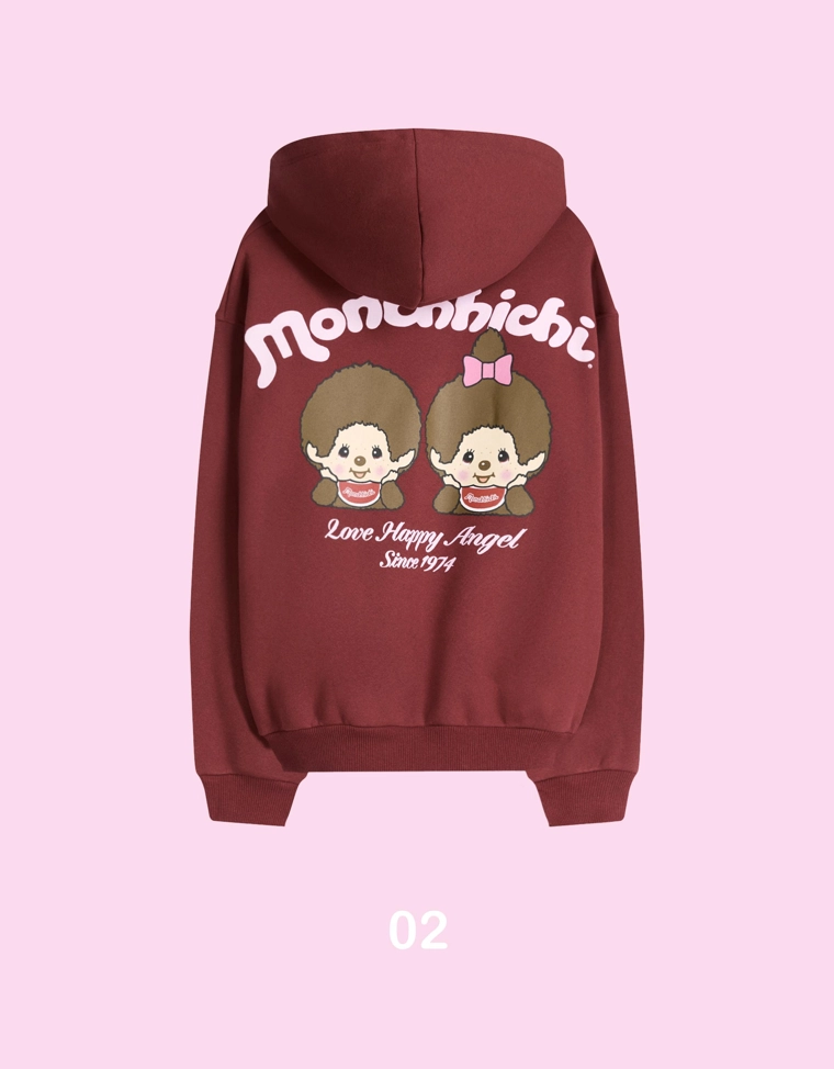 Худи Monchhichi с капюшоном