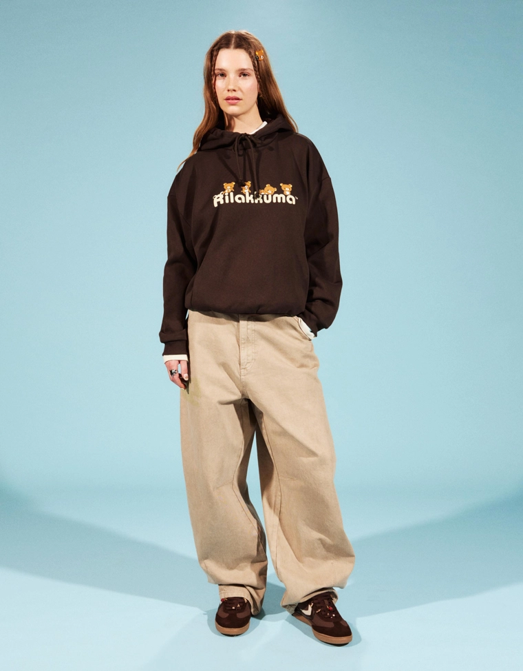 Худи Rilakkuma с капюшоном и принтом