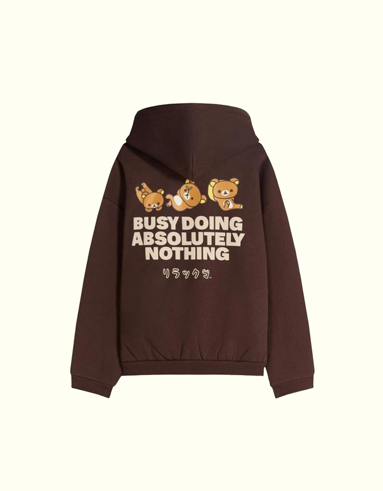 Худи Rilakkuma с капюшоном и принтом