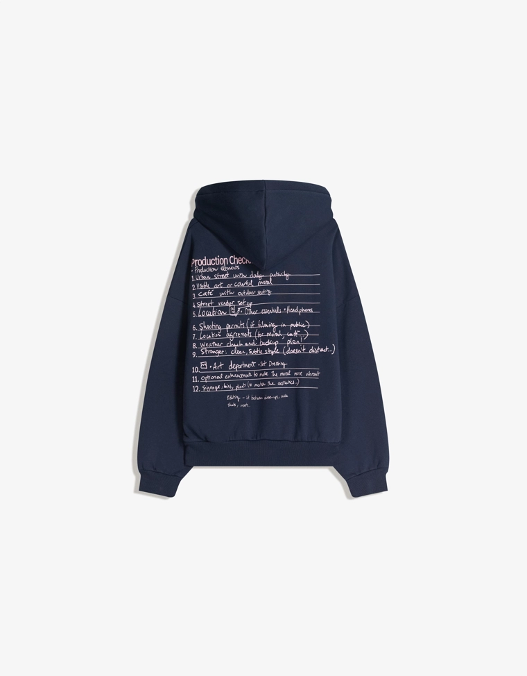 Худи с принтом