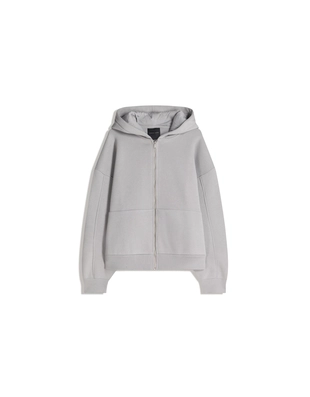 Худи оверсайз на молнии с капюшоном- Заказать в России