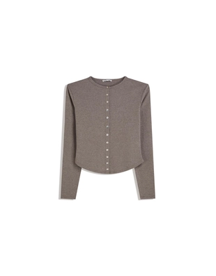 Кардиган на пуговицах- Заказать в России