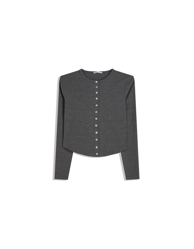 Кардиган на пуговицах