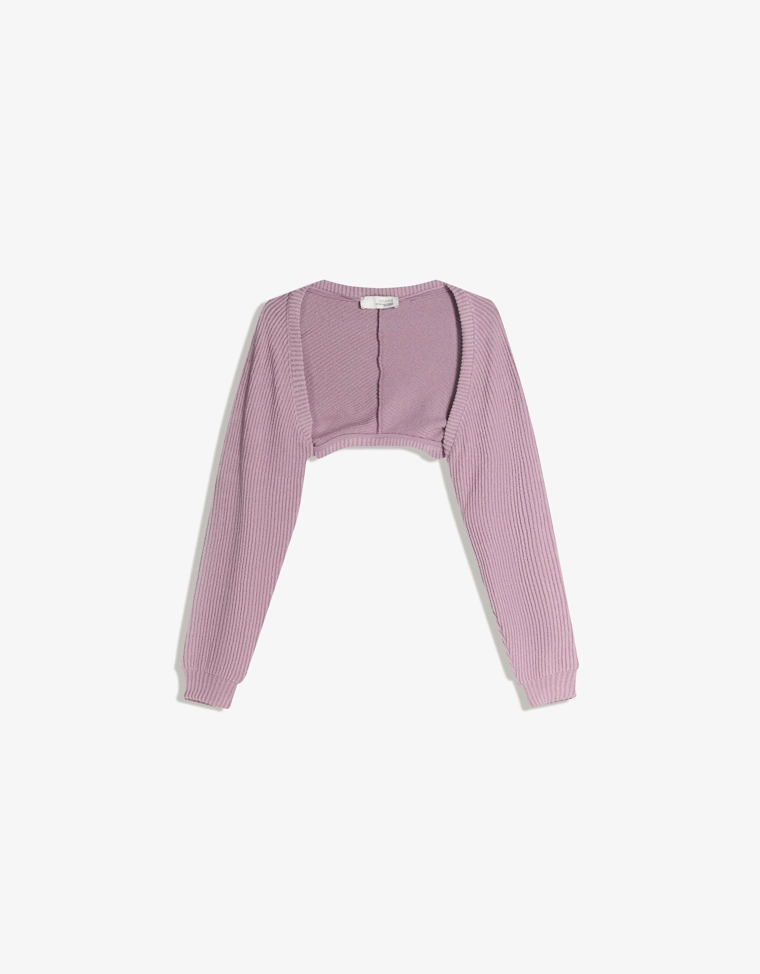 Укороченный кардиган