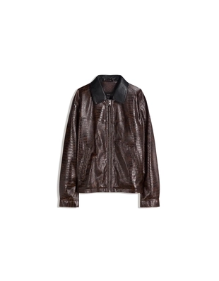 Куртка из искусственной кожи- Заказать в России