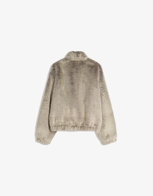 Куртка из искусственного меха- Заказать в России