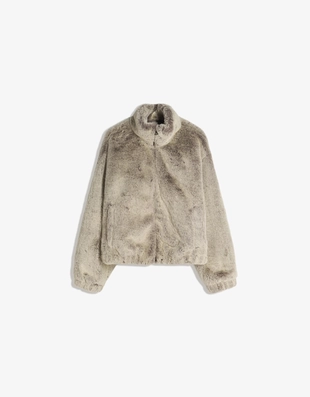 Куртка из искусственного меха- Заказать в России