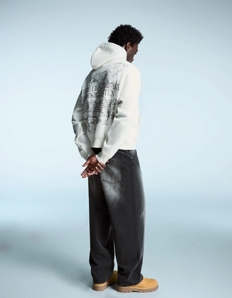 Худи с принтом