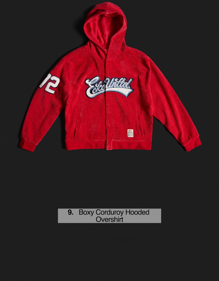 Ecko unltd широкий вельветовый рубашка-оверсайз