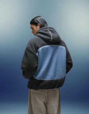 Куртка из искусственной овчины- Заказать в России