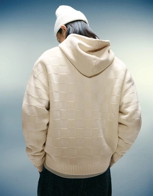 Джемпер с воротником поло и принтом- Заказать в России