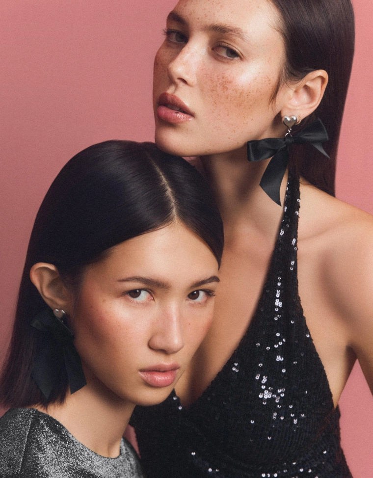 Серьги «Бантики»