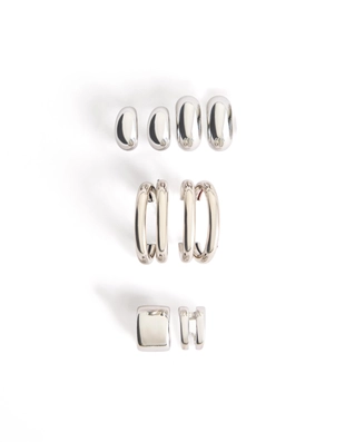 Набор из 8 серег и серьги-каффа SIGNATURE EDITION- Заказать в России