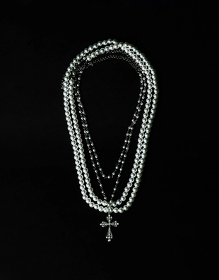 Набор из 2 ожерелий с искусственным жемчугом- Заказать в России