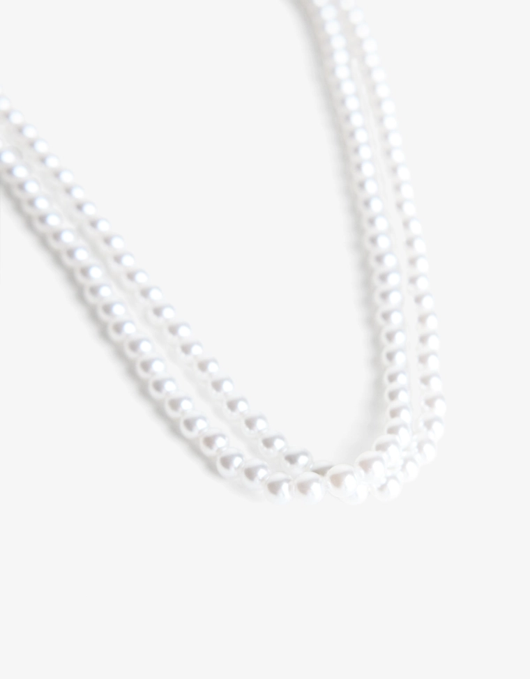 Ожерелье из искусственного жемчуга