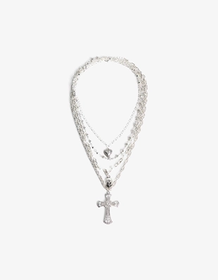 Набор из 4 ожерелий с подвесками- Заказать в России