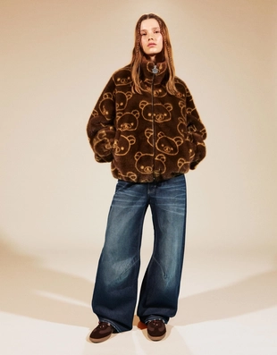 Куртка RILAKKUMA из искусственного меха- Заказать в России