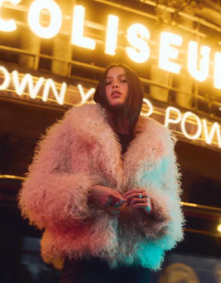 Куртка из искусственного меха