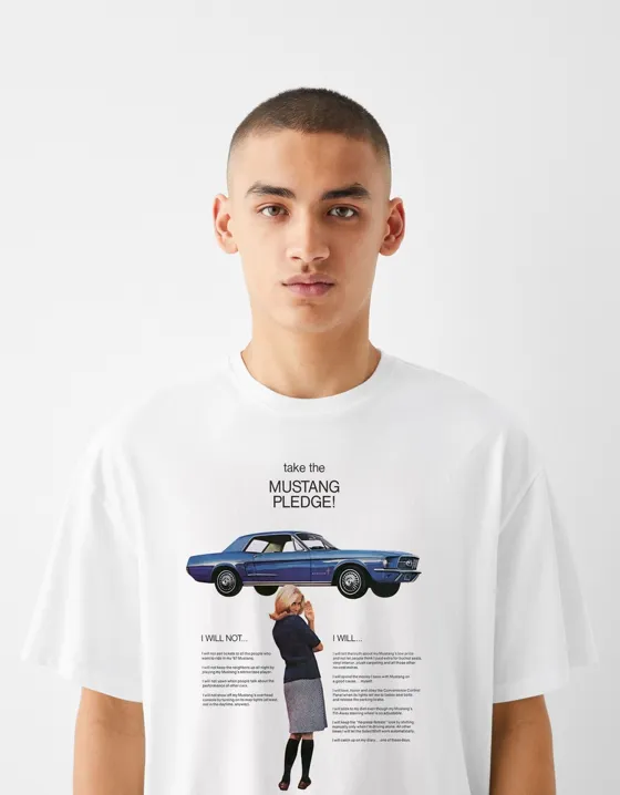 Футболка с принтом Ford