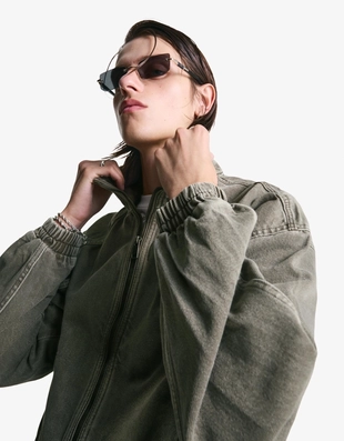 Куртка с эффектом стирки- Заказать в России