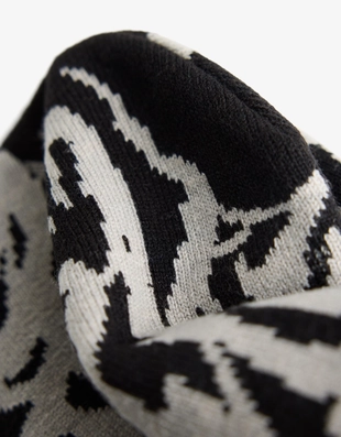 Шапка-бини жаккард- Заказать в России