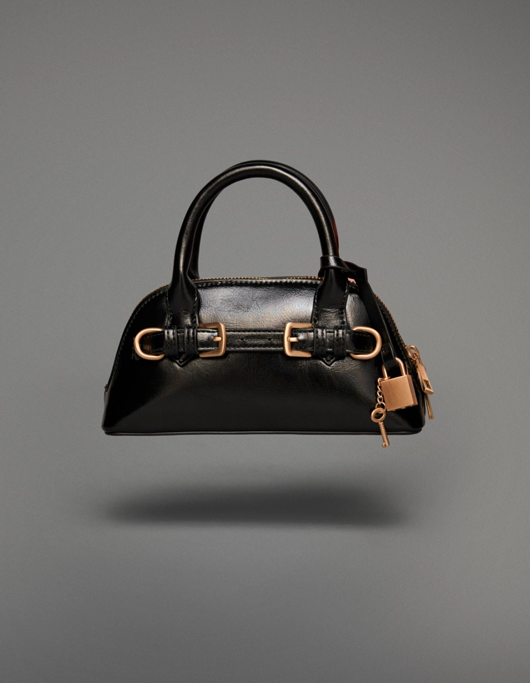 Мини-сумка из искусственной кожи