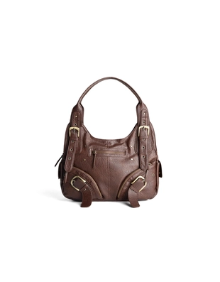 Макси-сумка с пряжками- Заказать в России