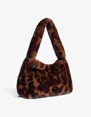 Сумка через плечо из искусственного меха- Заказать в России